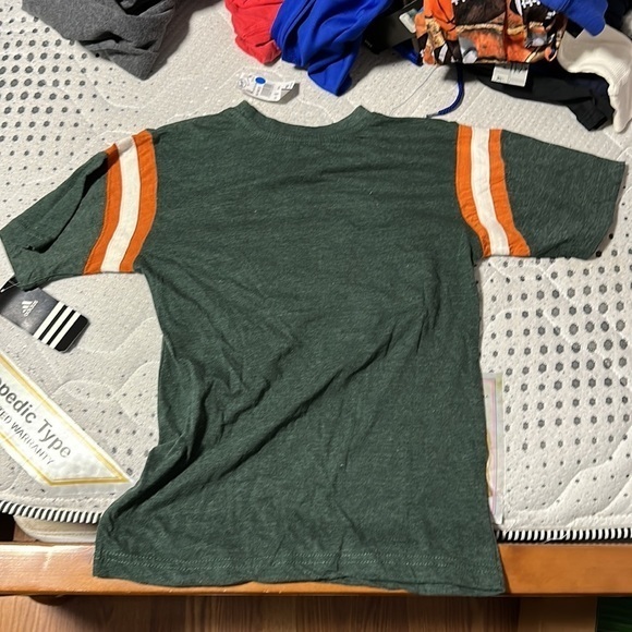 Adidas Miami Hurricanes Tee Youth Small - Picture 2 of 2